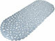 Navaris Bathtub Mat with Suction Cups Gray 39x99cm