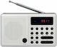 Eltra Pliszka Tragbares Radio mit USB Weiß