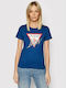 Guess Women's T-shirt Blue