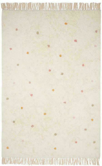 Little Dutch Dot Παιδικό Χαλί Βαμβακερό Pink 120x170cm