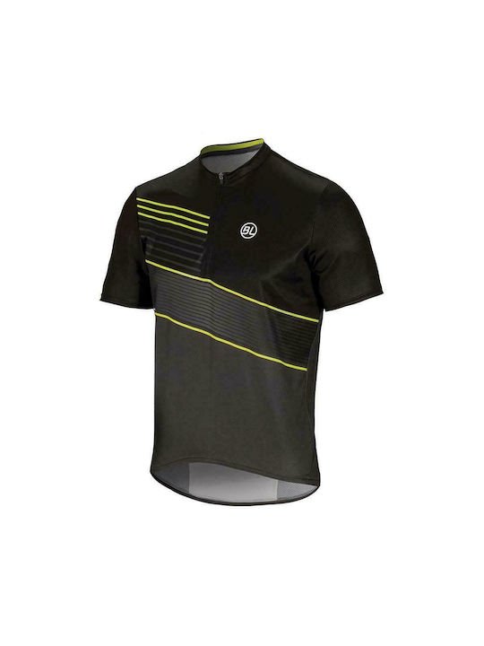 Bicycle Line Dirupo Short Sleeves Cycling Jersey Black/Grey