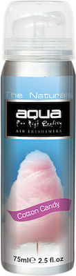 Aqua Car Air Freshener Spray The Naturals Cotton Candy 75ml 00-0