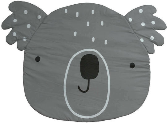 Bebe Stars Panda Kids Rug Cotton Grey 94x130cm