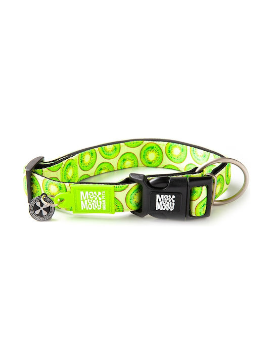 Max & Molly Kiwi Dog Collar Medium 20mm x 34 - 55cm