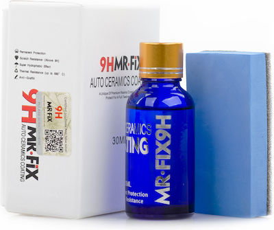 Liquid Waxing Ceramic Coating with Sponge for Body Mr Fix 9H 30ml 9HMRFIX