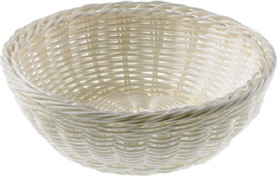 Leone Coș de pâine Plastic Alb 20x20x6.5cm