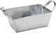 Espiel Carrier Serving Basket Metallic with Dimensions 23.5x15x9cm 1pcs
