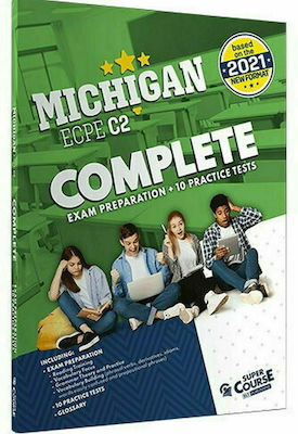 Michigan ECPE C2 Complete: Exam Preparation + 10 Practice Tests, New Format 2021