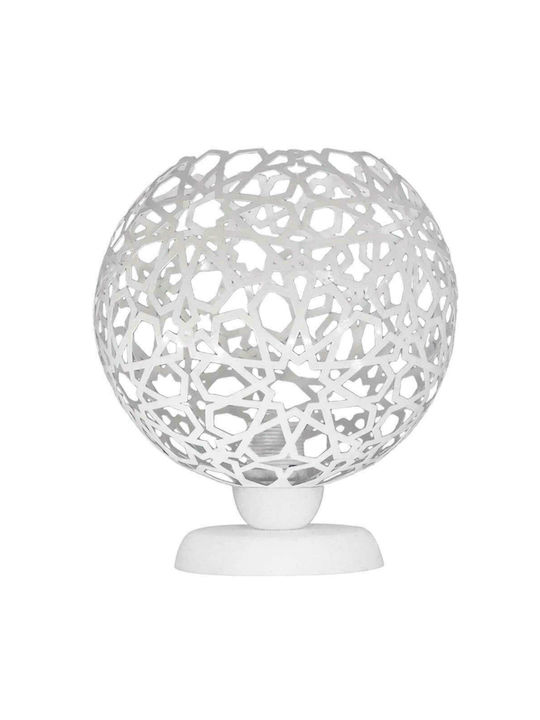 Heronia TL-07 Tunis Modern Table Lamp E27 White/White
