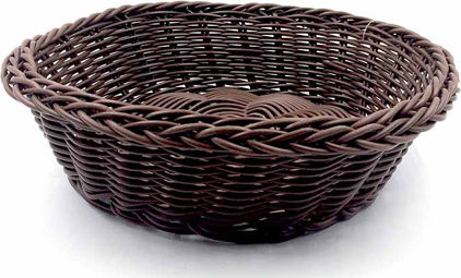 Homestyle Brotkorb aus Rattan Braun 20x20cm Homestyle Brotkorb aus Rattan Braun 20x20cm