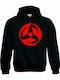 Kakashi Hoodie Naruto Black Cotton