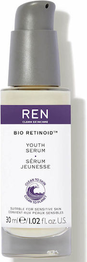 Ren Bio Retinoid Youth Soothing & Anti-aging Serum Face with Niacinamide for Detoxification & Revitalization 30ml
