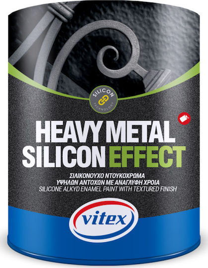 Vitex Varnish Colour Embossed Color Solvent Heavy Metal Silicon Effect 2.5lt 775 Spring Mettalic