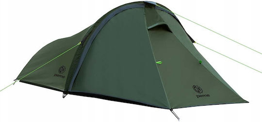 Peme Forest Winter Mountaineering Camping Tent Khaki with Double Cloth for 2 People Waterproof 4000mm 275x150x120cm