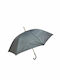 Rain A718UL Umbrella with Walking Stick Black/Grey