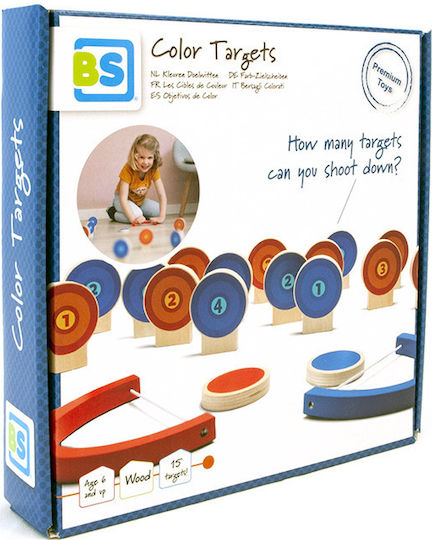 Επιτραπέζιο Παιχνίδι Color Targets για 2-4 Παίκτες 6+ Ετών BS Toys
