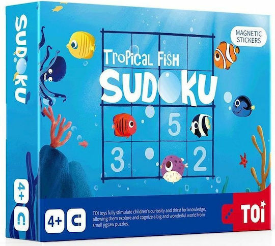 Brettspiel Sudoku Tropical Fish 4+ Jahre (EN) Toi World