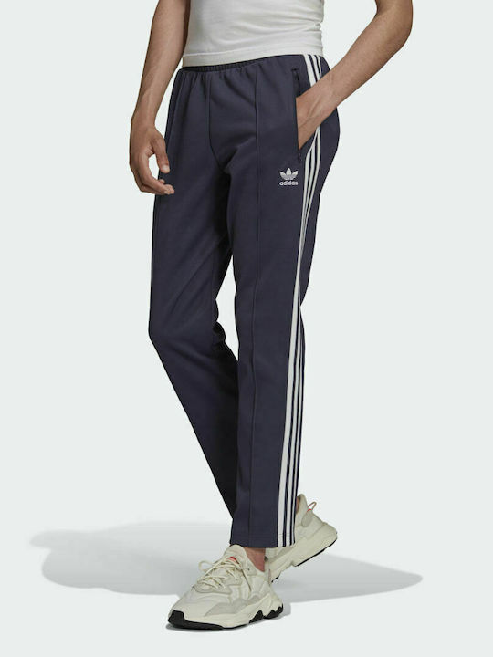 Adidas Adicolor Classics Beckenbauer Primeblue Παντελόνι Φόρμας Navy Μπλε