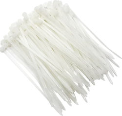 The Fixers Cable Ties Plastic 200mmx3.6mm In White Colour Quantity 100pcs 100-05-006 The Fixers Cable Ties Plastic 200mmx3.6mm In White Colour Quantity 100pcs 100-05-006