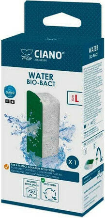 Ciano Water Bio-Bact Burete pentru Filtrarea Acvariului Verde închis 1buc