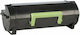 Συμβατό Toner για Laser Εκτυπωτή Lexmark 024B6186 16000 Σελίδων Μαύρο