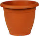 Viomes Terracotta Pot Plastic Terracotta 25x25x21cm.
