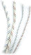 Lalizas Σnur Cabo Cruising Halyard Tricotat 10mm Alb cu dungi verziWhite