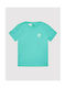 Adidas Kids T-shirt Turquoise