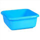 Viomes Basin Square 29x29x12cm. Capacity 5.5lt Light Blue