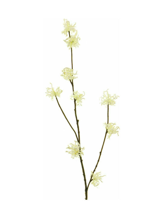 Supergreens Artificial Decorative Branch Αμαμηλίς Cream 79cm 1pcs