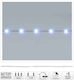 24 Lights LED 1.8m. Cold White Battery in String 1pcs