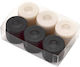 Argy Toys Elfenbein-Spielsteine für Backgammon 3.6cm 30Stück