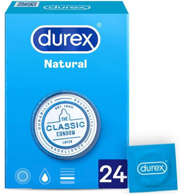 Durex Προφυλακτικά Natural 24τμχ