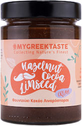 myGreekTaste Praline Spread with Cocoa & Flaxseed 320gr