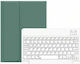 Usams BH642 US Layout Flip Cover Keyboard / Stand Green/White (iPad 2017/2018 9.7")