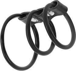 Darkness Flexible Cock Rings 3τμχ Black 3pcs