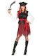 Carnival Costume Caribbean Pirate Woman