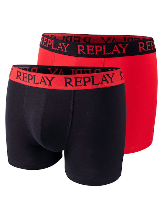 Ανδρικά Μποξεράκια Red / Black 2Pack