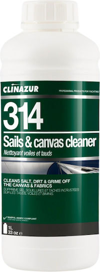 Clinazur 314 (Ex 214) Sails & Canvas Cleaner-καθαριστικό Πανιών Τεντών 1lt