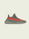 Adidas Yeezy Boost 350 V2 Sneakers Beluga Rf / Steeple Gray / Solar Red