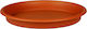 Viomes 260 Round Plate Pot Terracotta 21x21cm