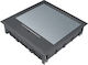 Hager Flush Electrical Box in Black Color