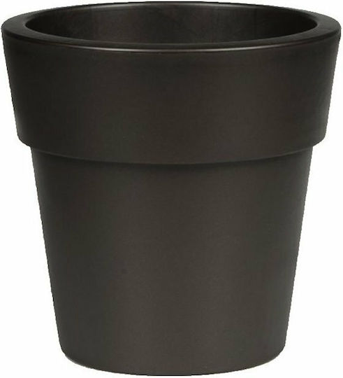 Viomes Linea Topf Kunststoff Charcoal 45x45x42cm.
