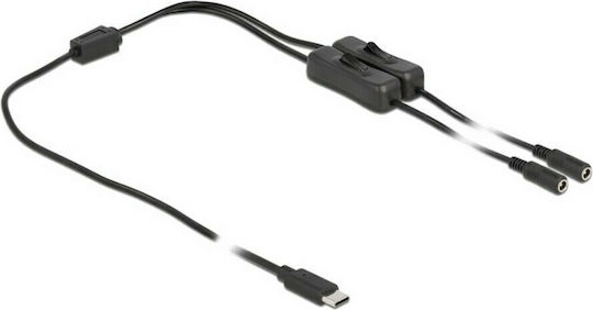 DeLock Kabel USB-A-Stecker - DC 1m (86800) 1Stück