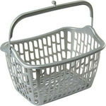 Hega Hogar Plastic Basket for Clothespins Gray 26x18x15cm