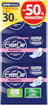 Every Day Hyperdry Super Sanitary Pads with Wings Ultra Plus Triple Pack for Heavy Flow 6 Drops Double Pack 2x15pcs