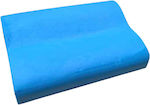 Amve Watergel Anatomic Orthopädisches Kissen mit Memory Foam 40x50x12.5cm in Blau Farbe