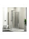 Karag M 4S + SN-10 Cabin for Shower with Hinged Door 81x70x190cm Clear Glass