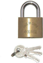 Golddoor Padlock with Key 20mm