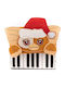 Loungefly Gremlins Gizmo Holiday Keyboard Portofel pentru copii cu clips Tastatură Cosplay de Sărbători Gremlins Gizmo